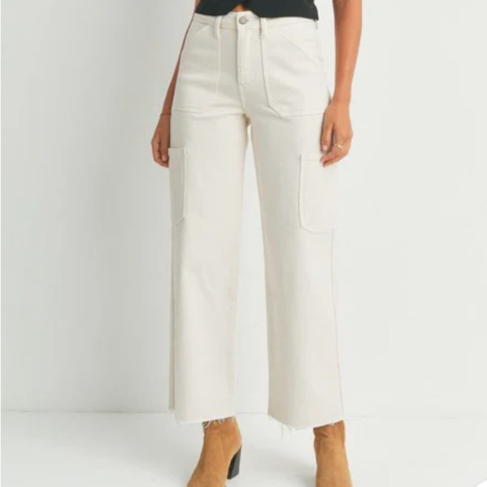 Just black Oat utility jeans size 27